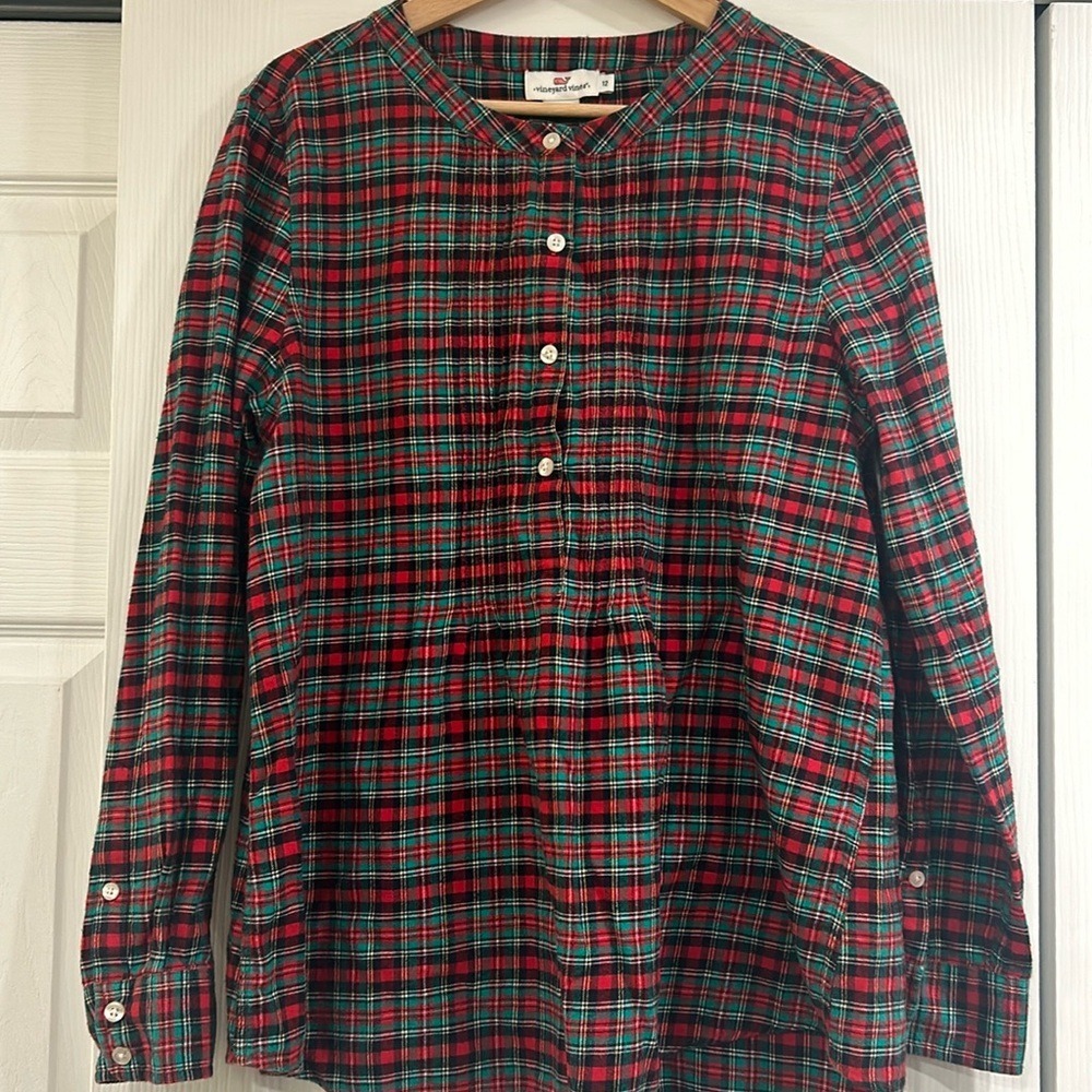 Vineyard Vines‎ Flannel Popover